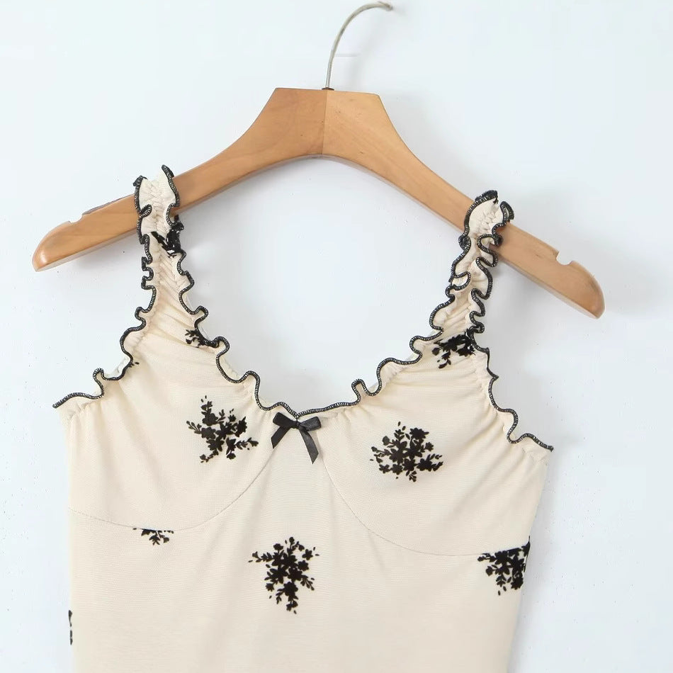 Stilla | Flydende Spaghetti Strop Maxi Kjole