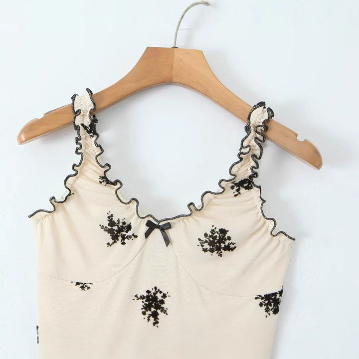 Stilla | Flydende Spaghetti Strop Maxi Kjole