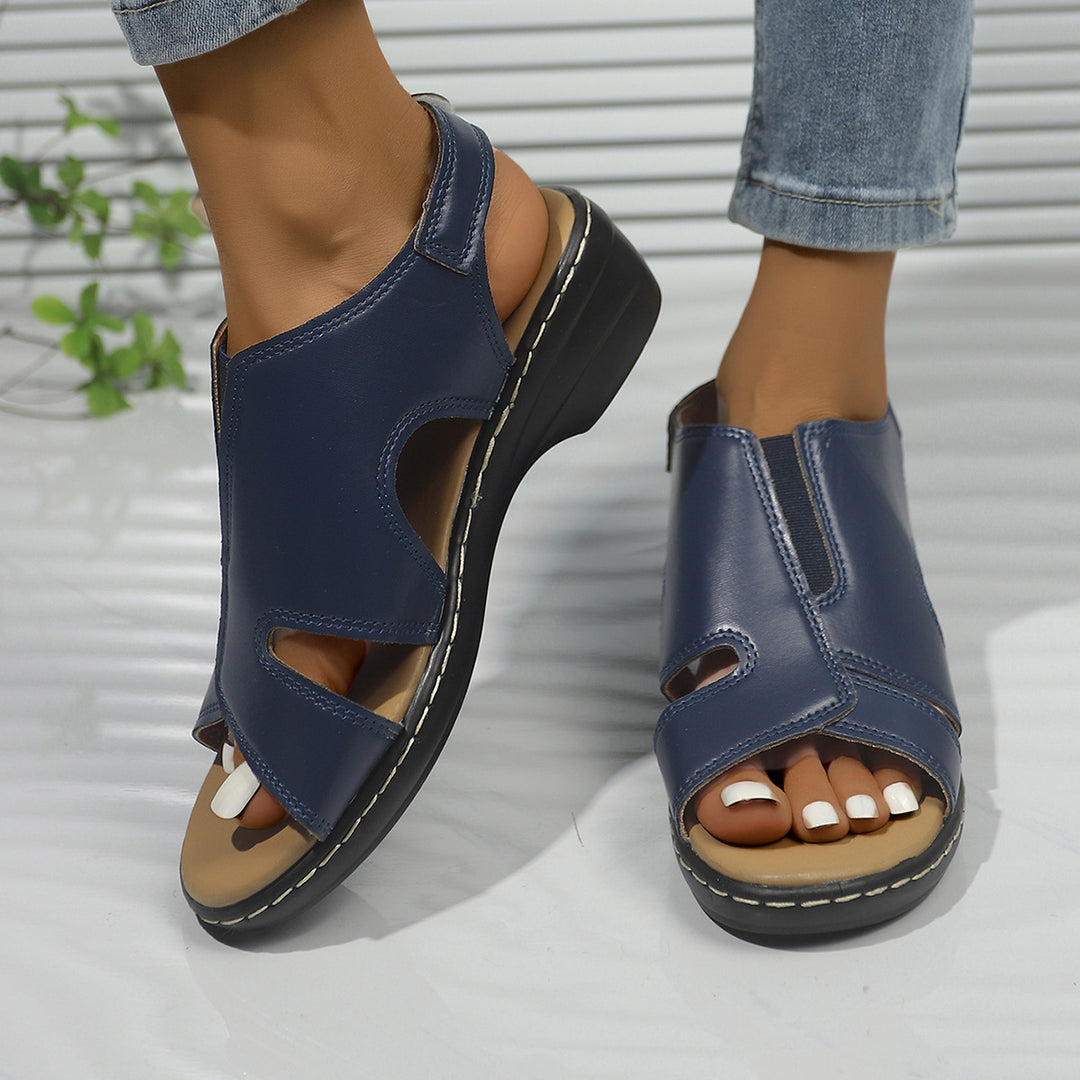 Dame Komfortable Sandaler i moderne design med anatomisk fodsenge Stilla