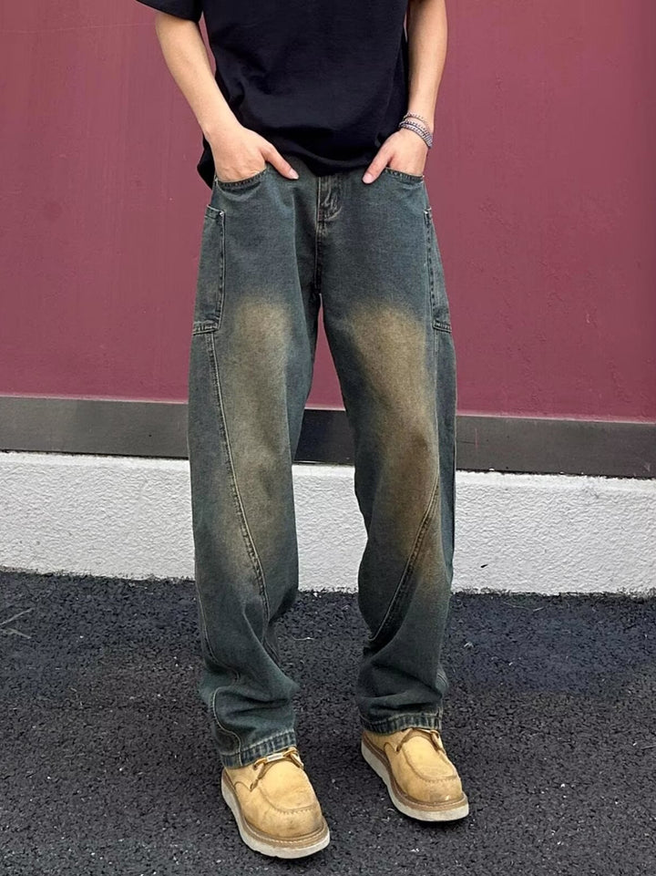 Dame løse jeans i urban stil med moderne snit og praktiske lommer Stilla