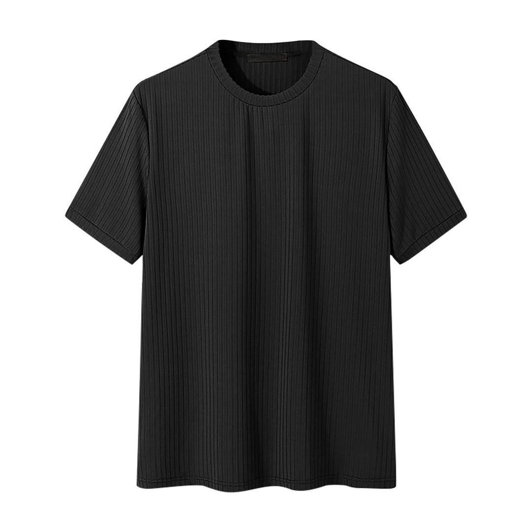 Herre struktureret kortærmet T-shirt lavet af åndbart materiale Stilla