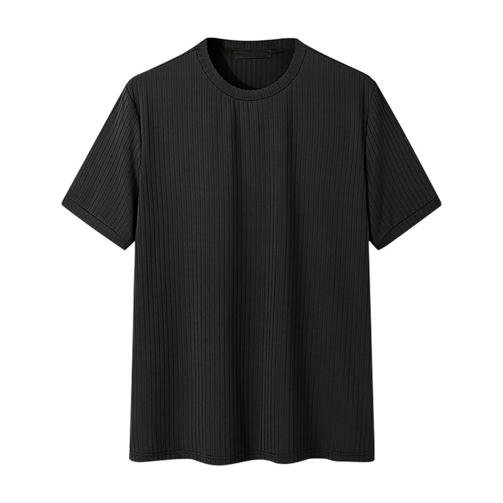 Herre struktureret kortærmet T-shirt lavet af åndbart materiale Stilla
