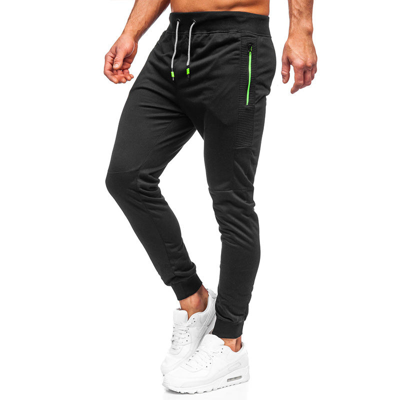 Herre joggingbukser med praktisk elastisk talje og stilfulde kontrastdetaljer Stilla