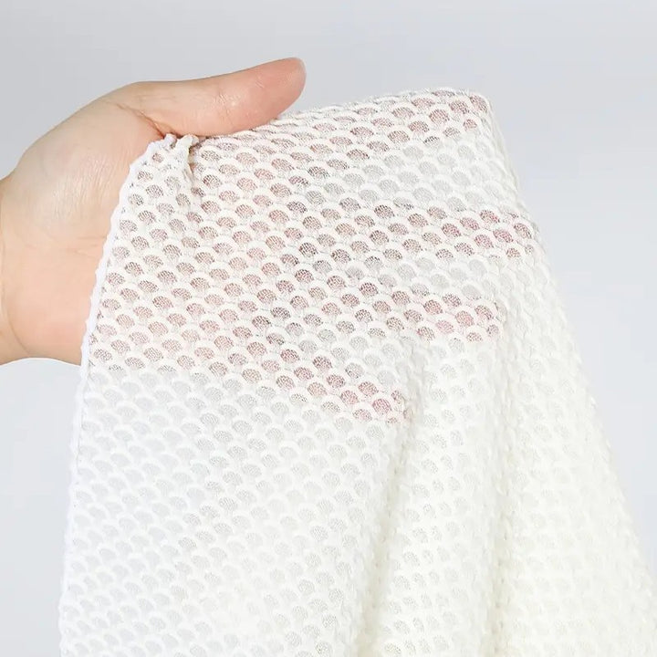Dame Mesh-badedragt med bundet top og høj talje Skovae
