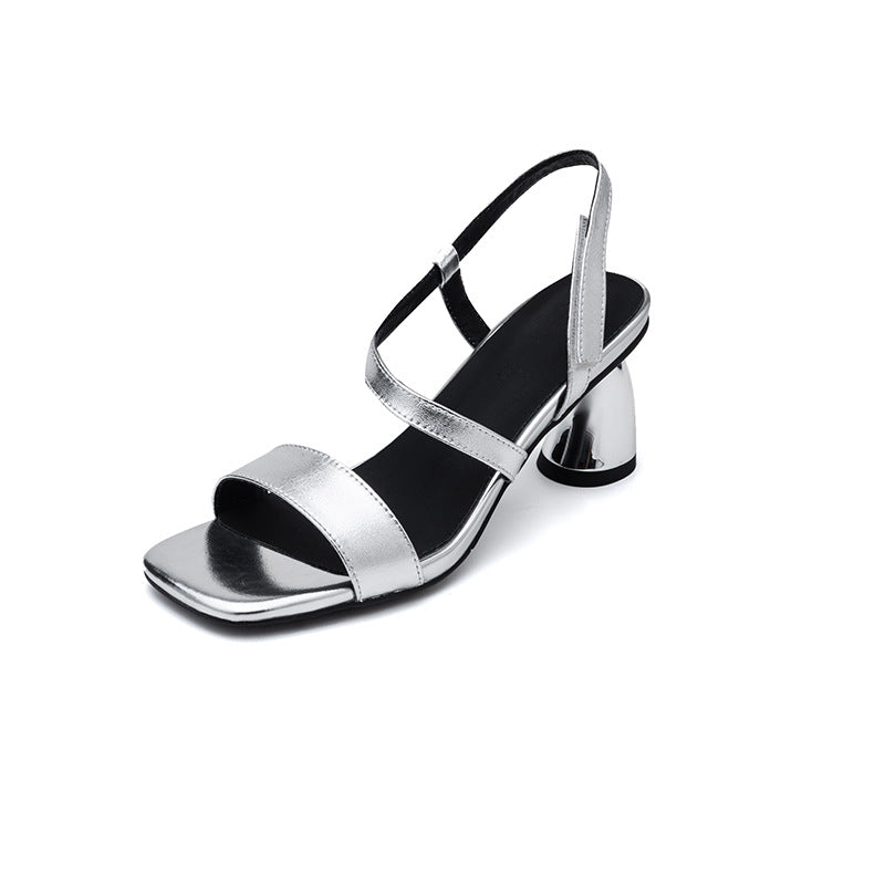 Femme Stilfulde Strappy Blokhæl Sandaler Stilla