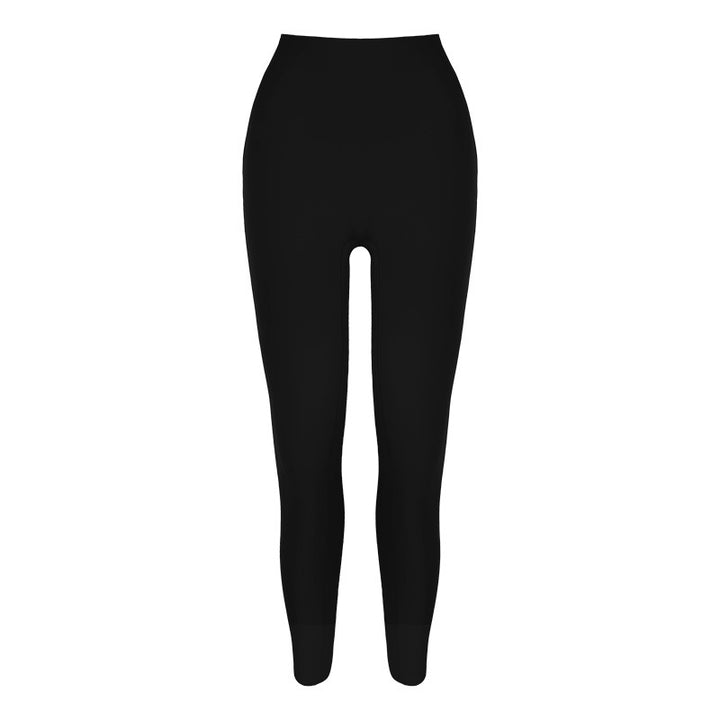 Dame højtaljede sports leggings med elastisk komfortmateriale Stilla