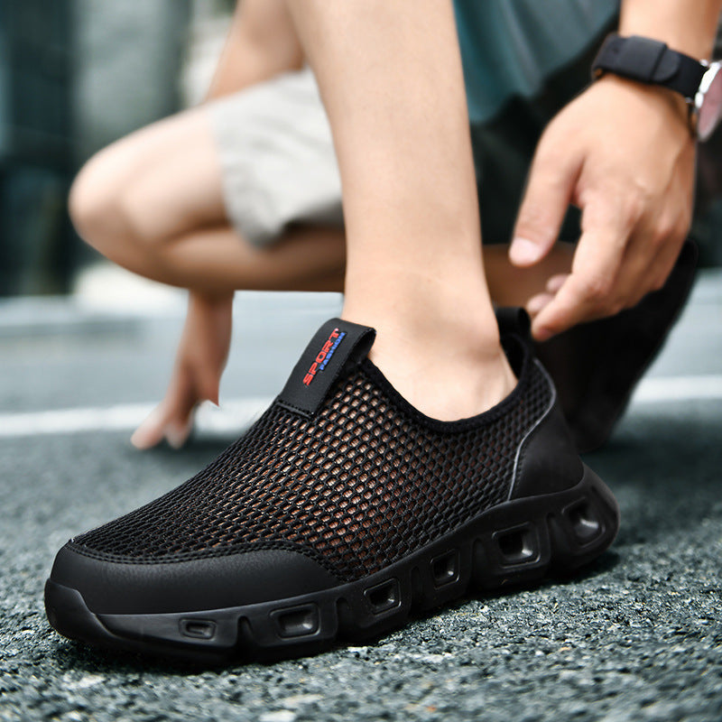 Damer Åndbare Slip-On Mesh Sneakers Stilla