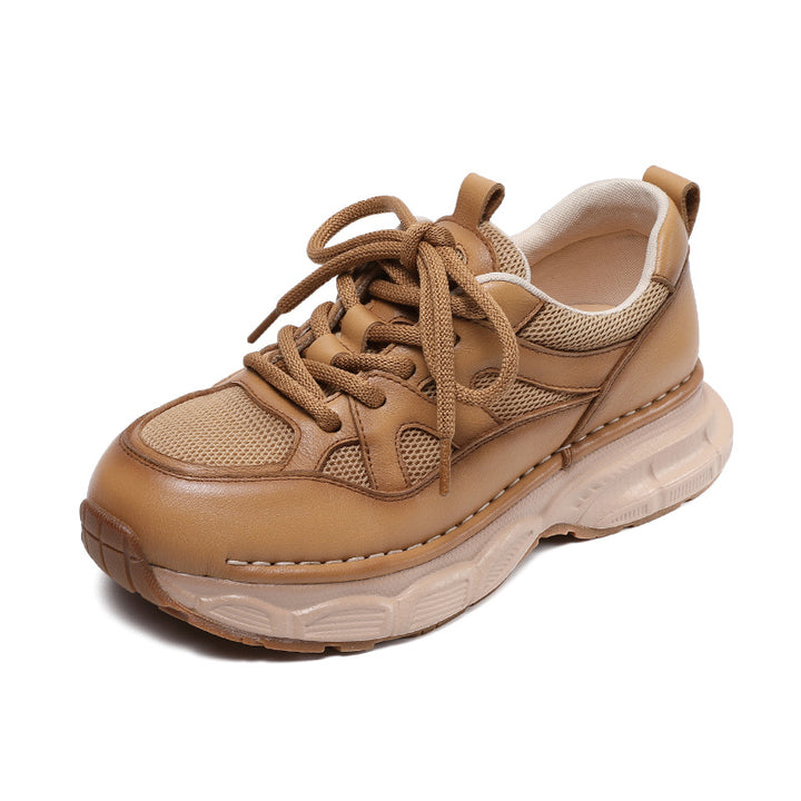 Dame Chunky Lifestyle Sneaker med mesh-indsatser og støttende sål Stilla
