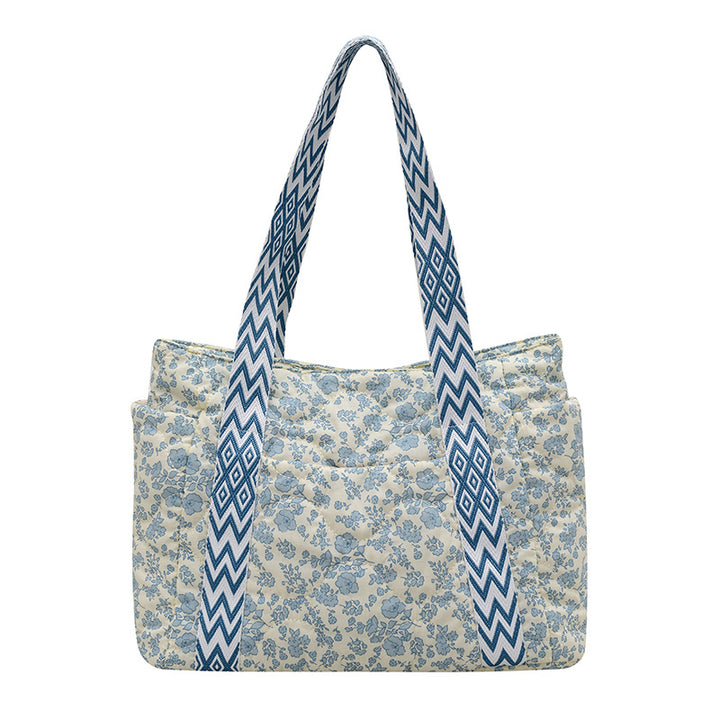 Femme Floral Quilted Hverdags-Tote Stilla