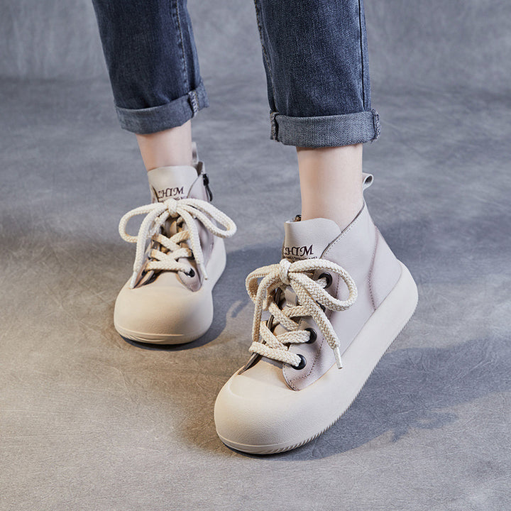 Dame Moderne High-Top Sneakers Stilla