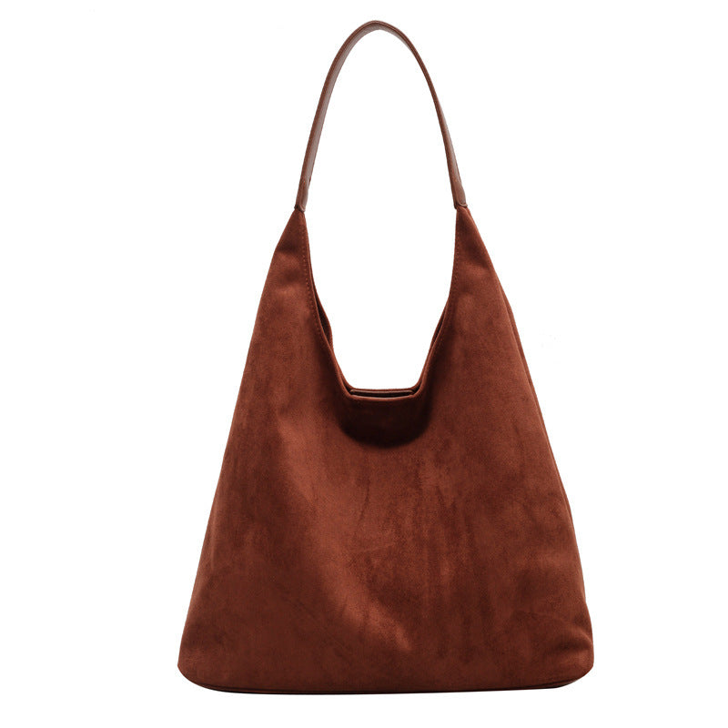 Femme Suede Skuldertaske Stilla