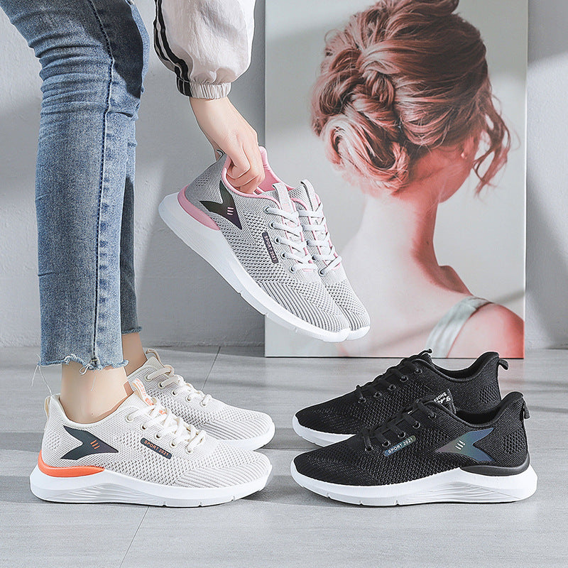 Dame Sporty Fantastiske Sneakers med åndbart netstof og skridsikker sål Stilla
