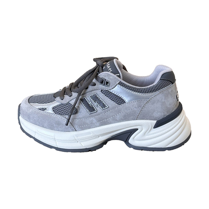 Femme åndbare retro-inspirerede platform-sneakers Stilla