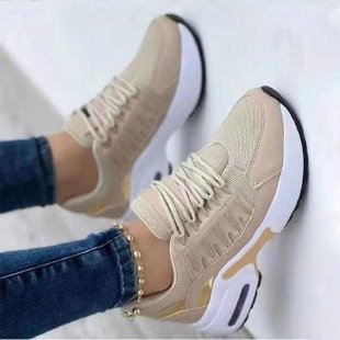 Dame Sports Air Sneakers med innovativ dæmpningsteknologi Stilla