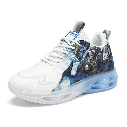 Herrer Grafik Performance Sneakers Stilla