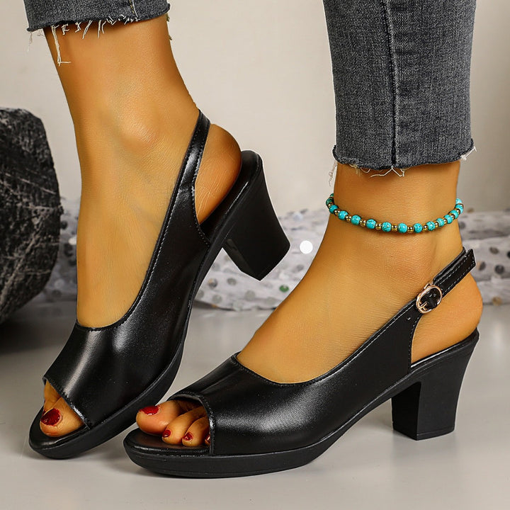 Damer Slingback Sandaler med blokhæle Stilla