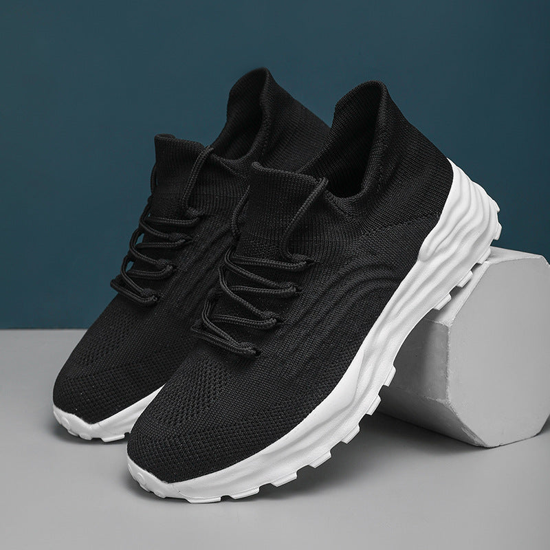 Herrer Let Komfort Sneakers med Åndbart Mesh Design Stilla