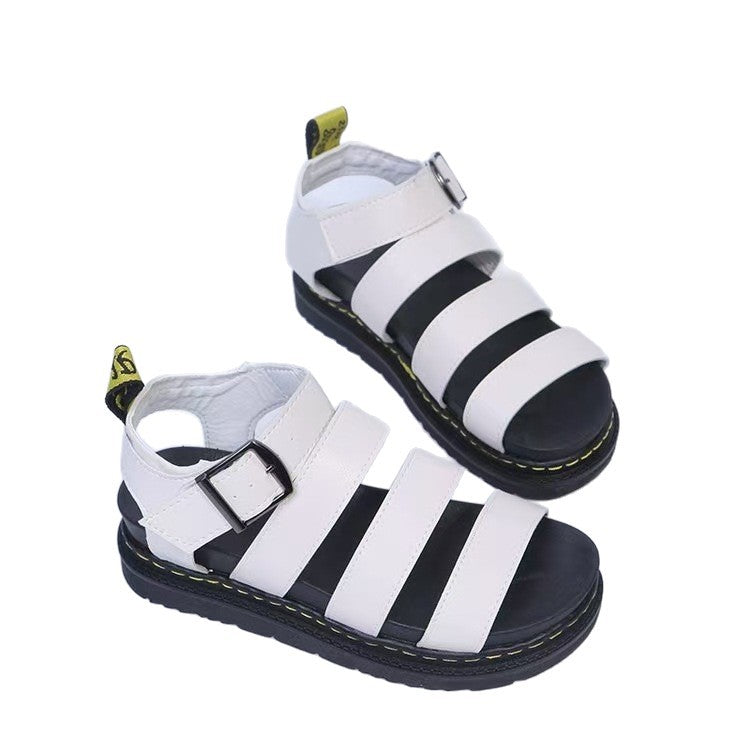 Dame sandaler med justerbare remme og ergonomisk fodseng Stilla