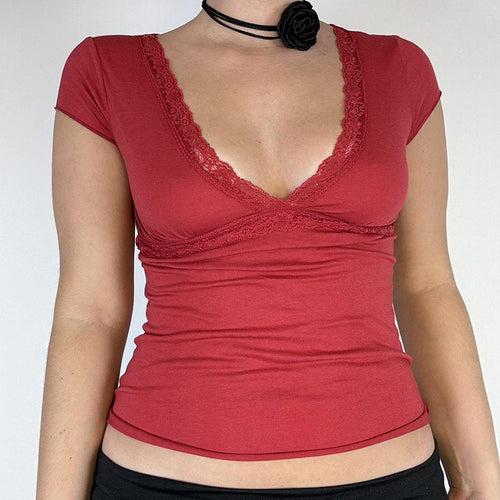 Damer Elegant top med spidse- og draperingselementer Skovae