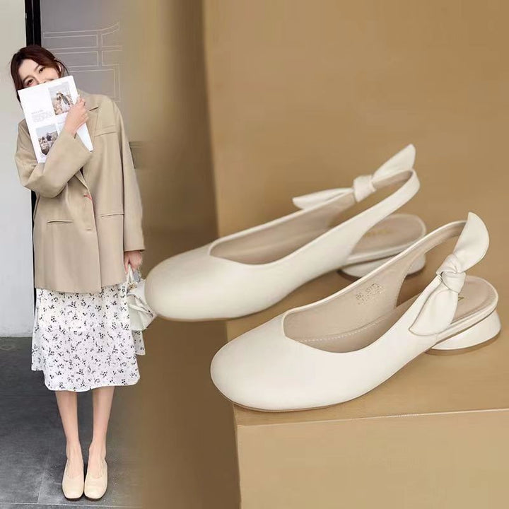 Dame Elegante Slingback-hæle med sløjfe-detalje Stilla