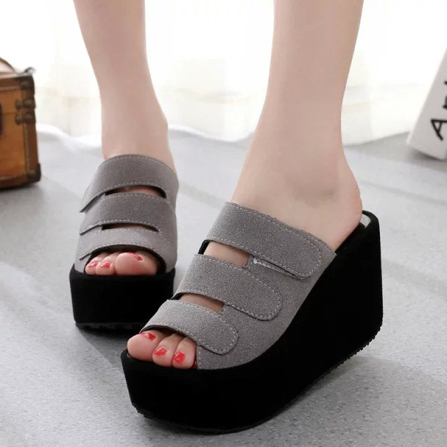 Dame Plateau Sandaler Stilla