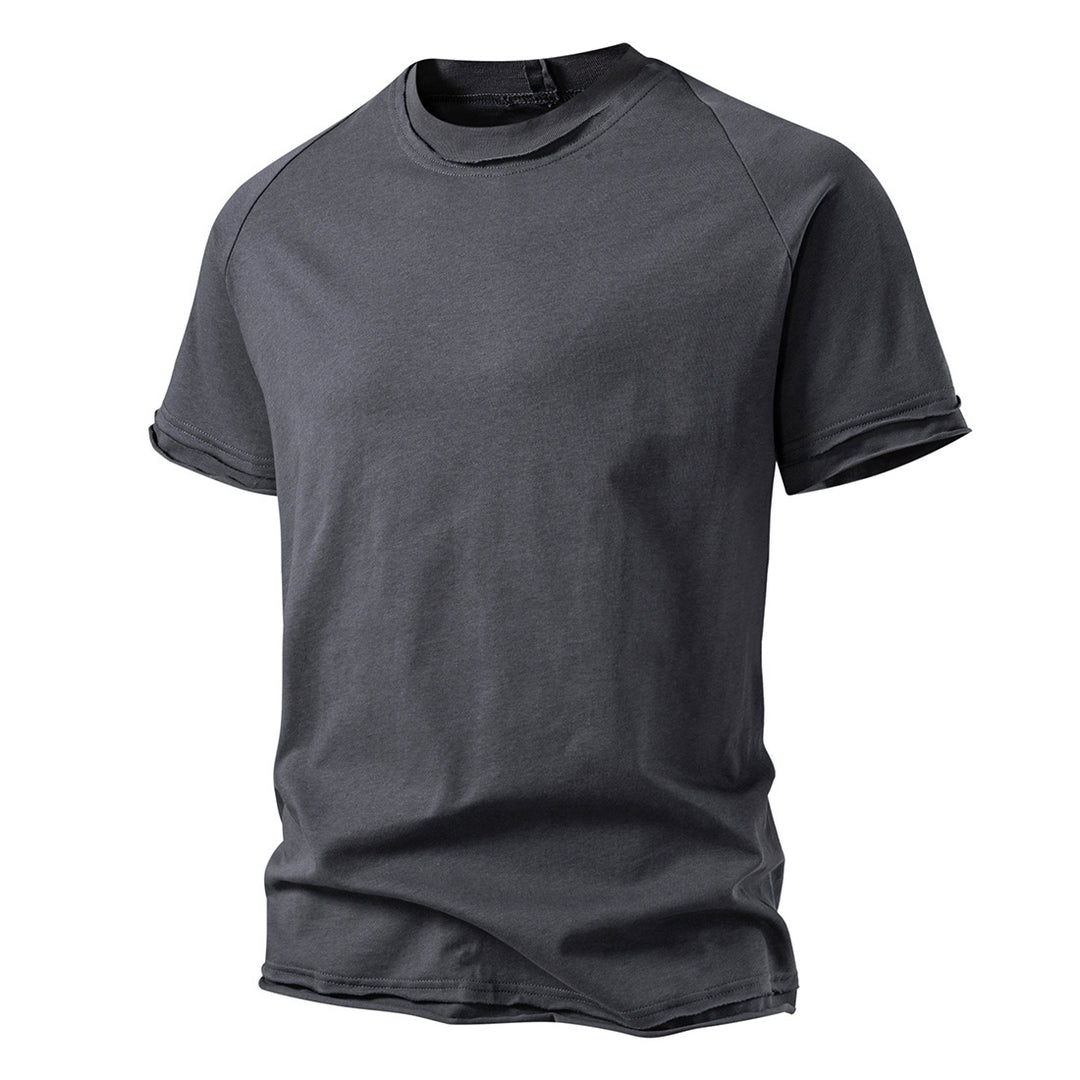Herrer Casual Relaxed-Fit Kortærmet T-shirt Stilla