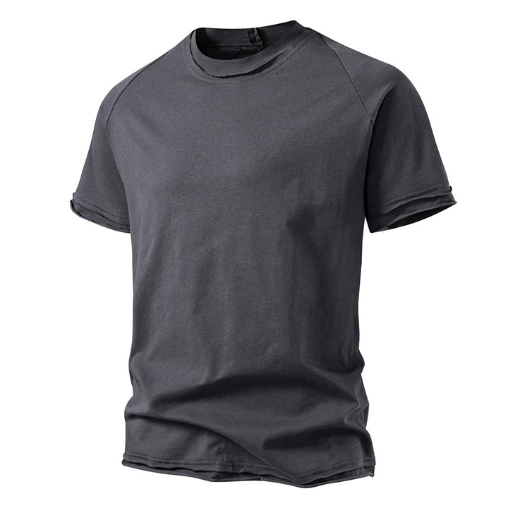 Herrer Casual Relaxed-Fit Kortærmet T-shirt Stilla