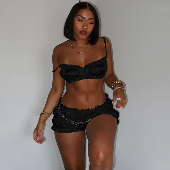Femme Rüsjes Bikini Sæt Stilla