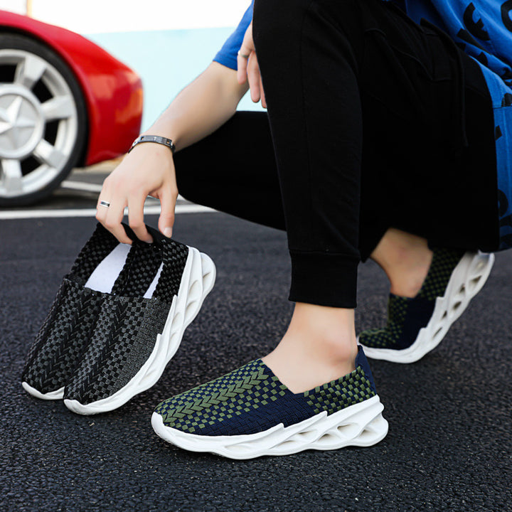 Herrer Åndbare Slip-On Performance Sneakers Stilla