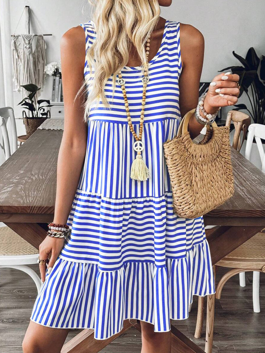 Dame Trappe Stripe Sundress Stilla