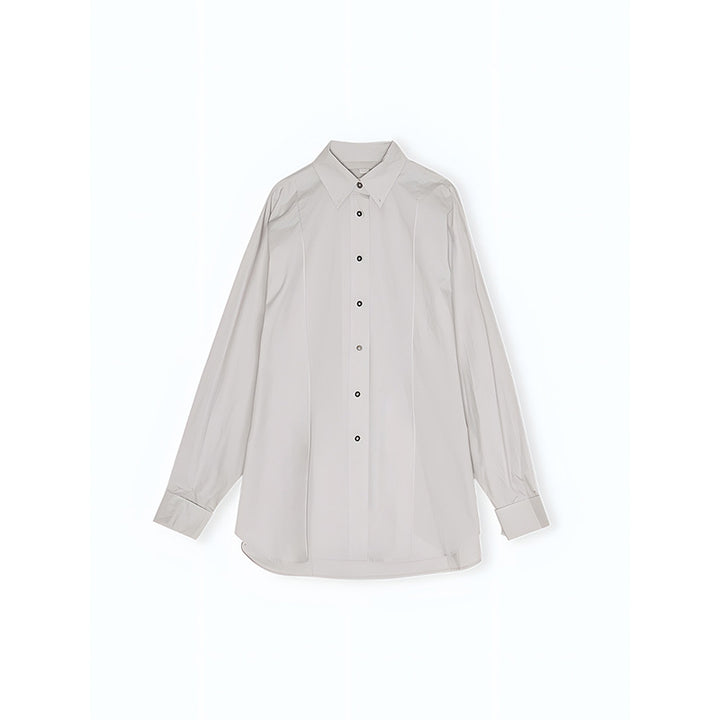 Kvindernes langærmede bluse med moderne snit og elegante detaljer Stilla