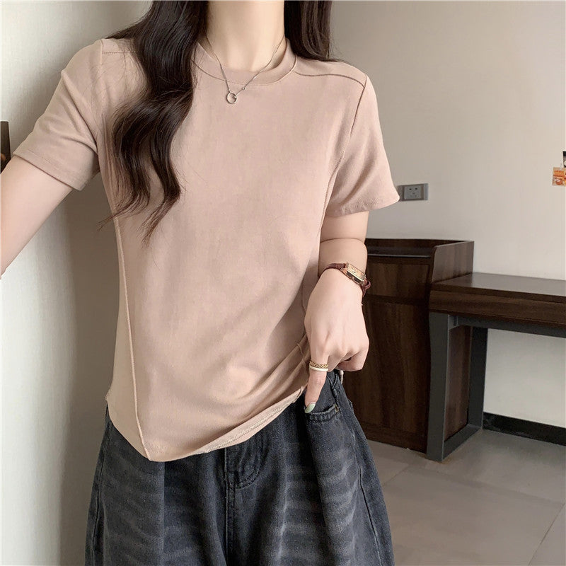Femme Classic Korte Ærmer Boxy T-Shirt Stilla