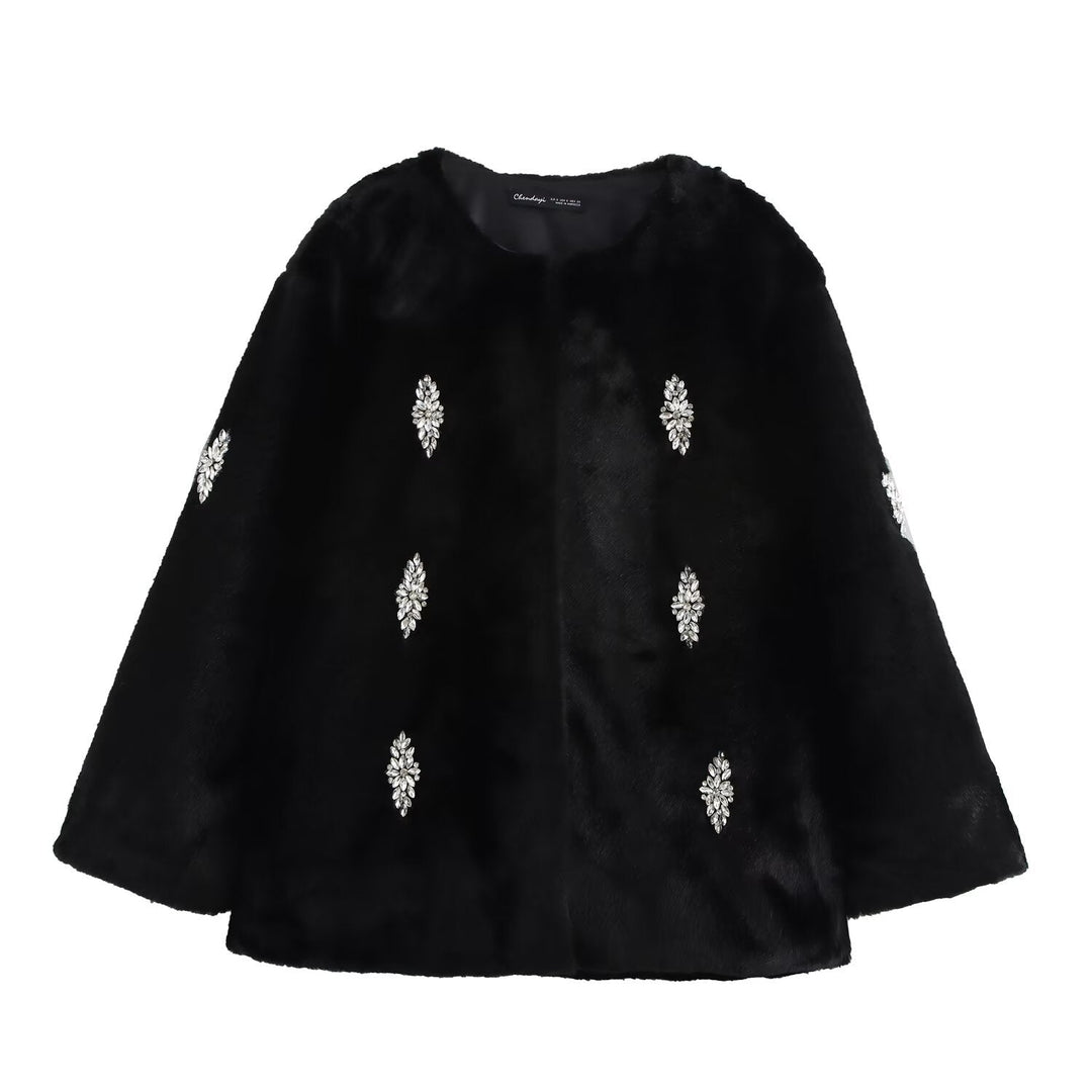 Stilla | Plush Forår Faux Fur Frakke