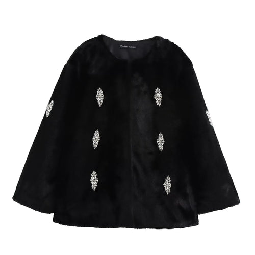 Stilla | Plush Forår Faux Fur Frakke