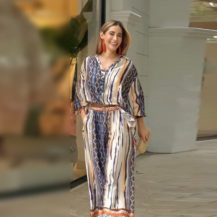 Stilla | Ensemble Bluse Og Bukser Boho