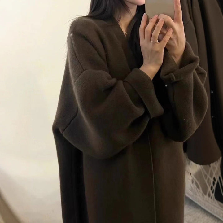 Kvinders elegante og varme oversized cardigan Stilla