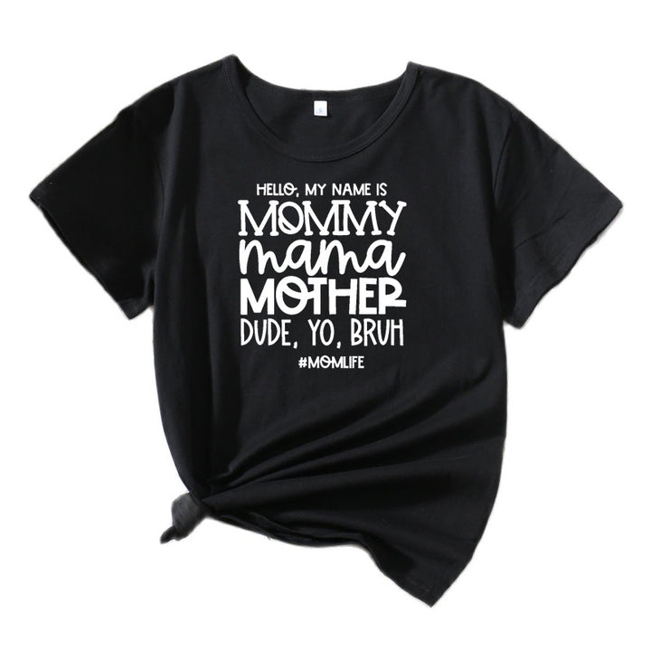 Kvinder Sjov Statement Grafik T-shirt Stilla