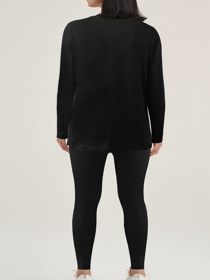 Dame sweatshirt med sødt bjørne-design og afslappet snit Stilla