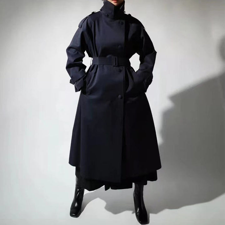 Dame Trenchcoat med moderne snit og elegant talje Stilla