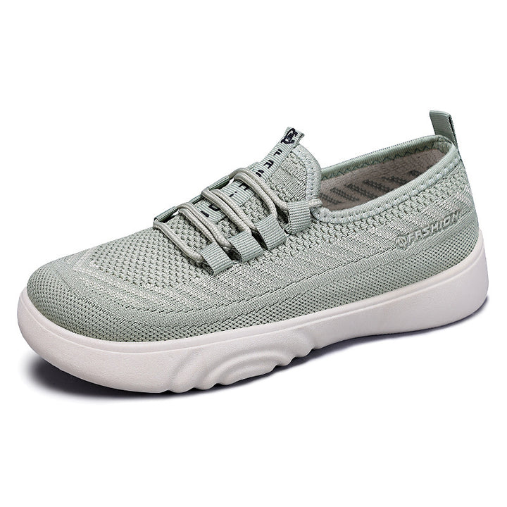 Dame Åndbare Slip-On Sneakers med elastisk design og skridsikker sål Stilla