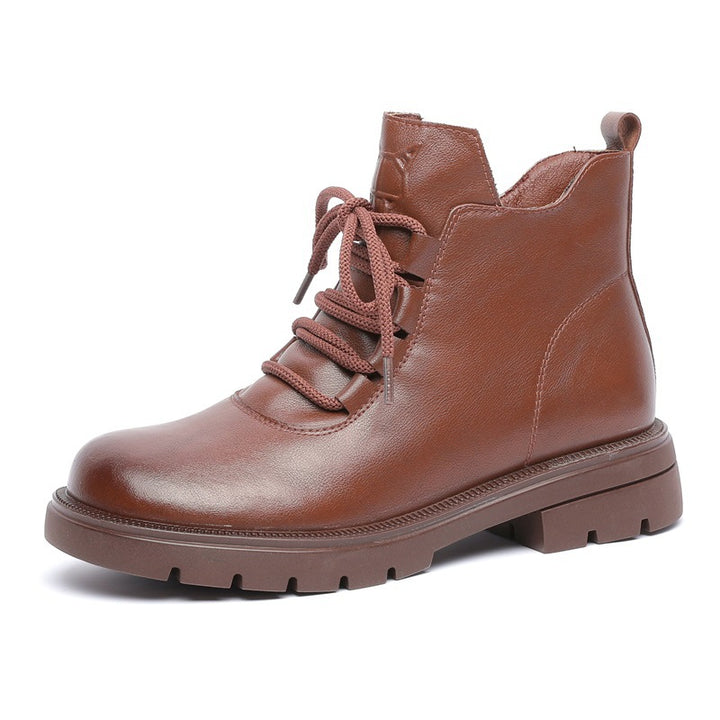Femme Rugged Snøre-Støvler Stilla