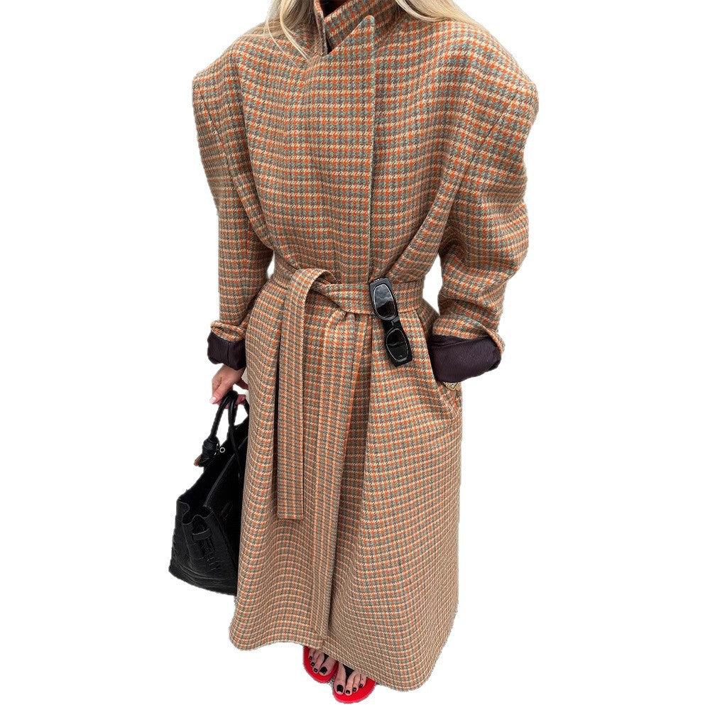 Dame Oversized Dobbeltknap frakke Stilla