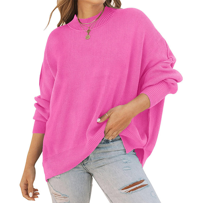 Kvinder casual sweater med oversized pasform og ribbet mønster Stilla