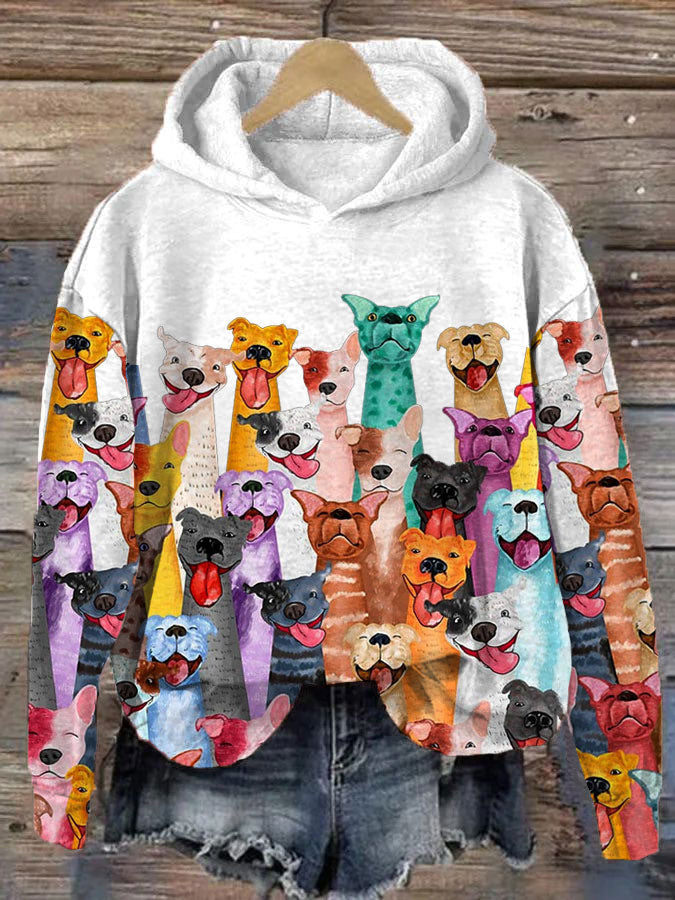 Stilla | Sweatshirt med dyremønster