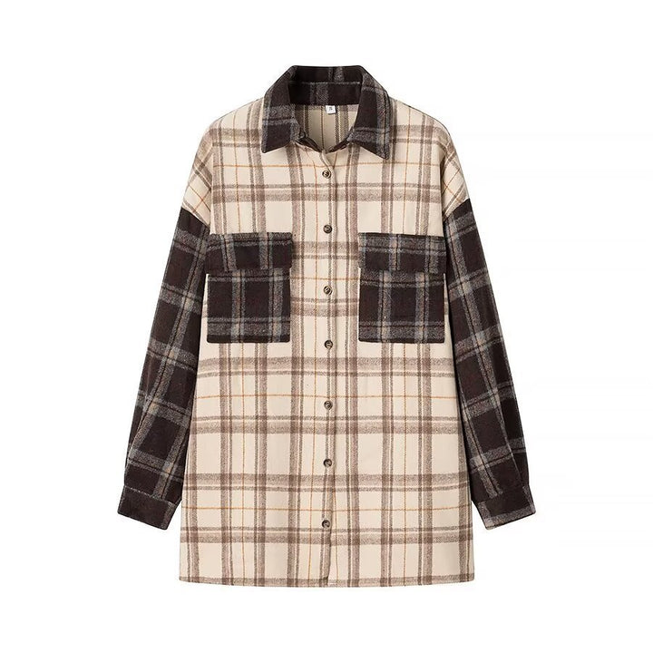 Femme Oversized Ternet Utility Skjortejakke Stilla