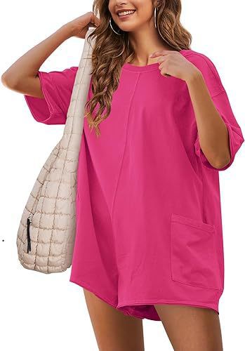 Dame Oversized Fritidsshorts med Lommer Stilla