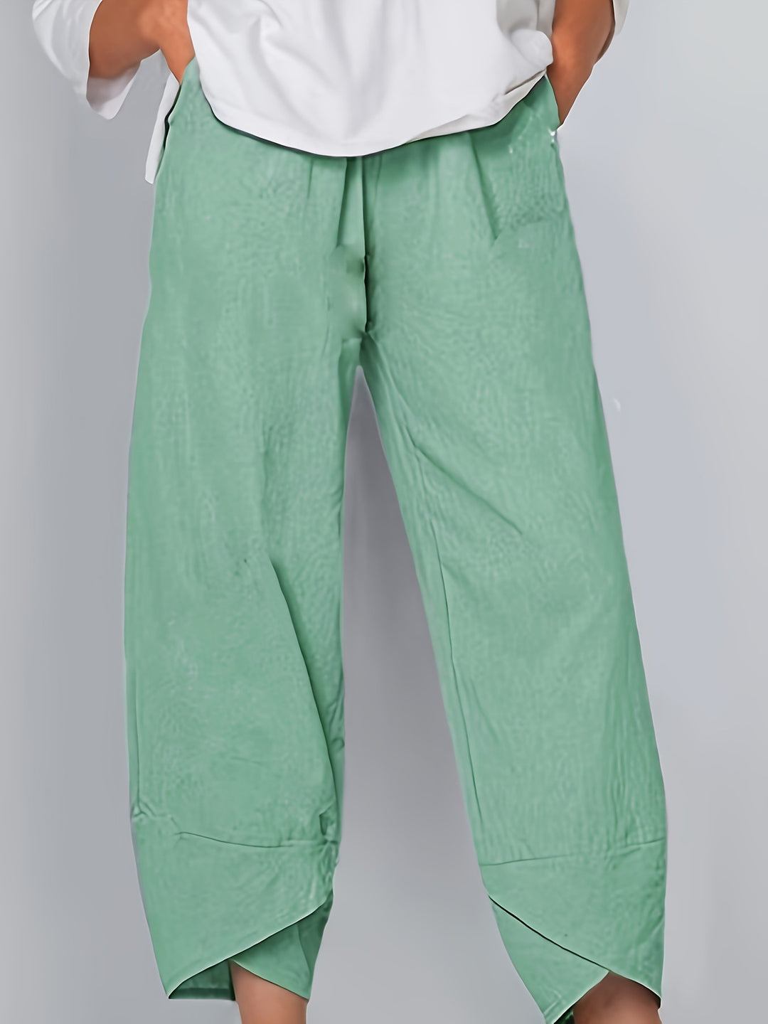 Femme Relaxed Fit Cropped Vidde-Ben-Bukser Stilla