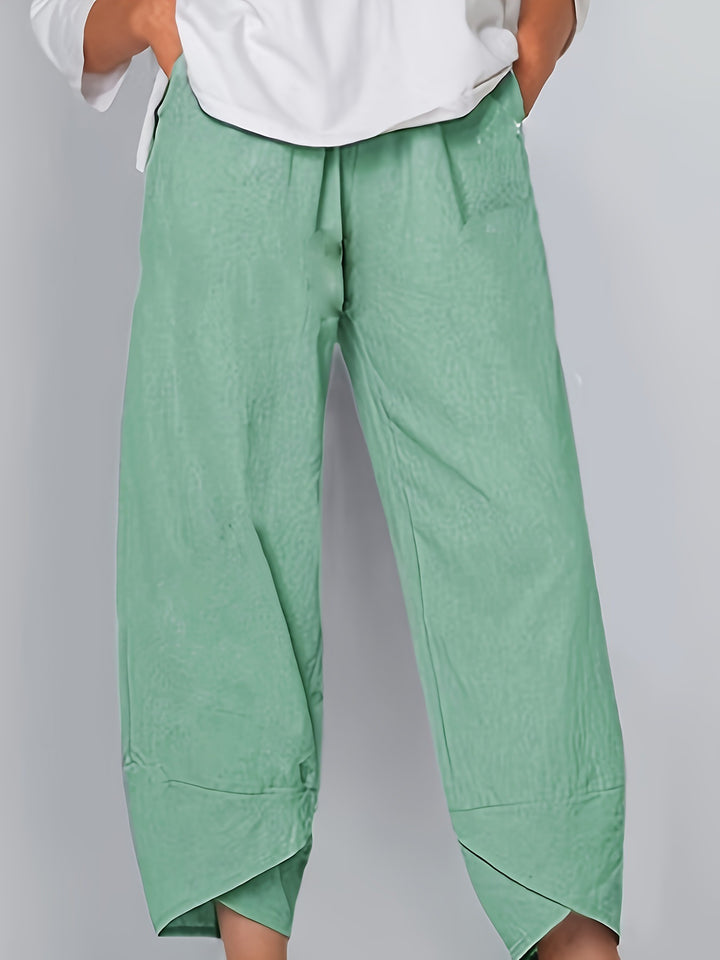 Femme Relaxed Fit Cropped Vidde-Ben-Bukser Stilla
