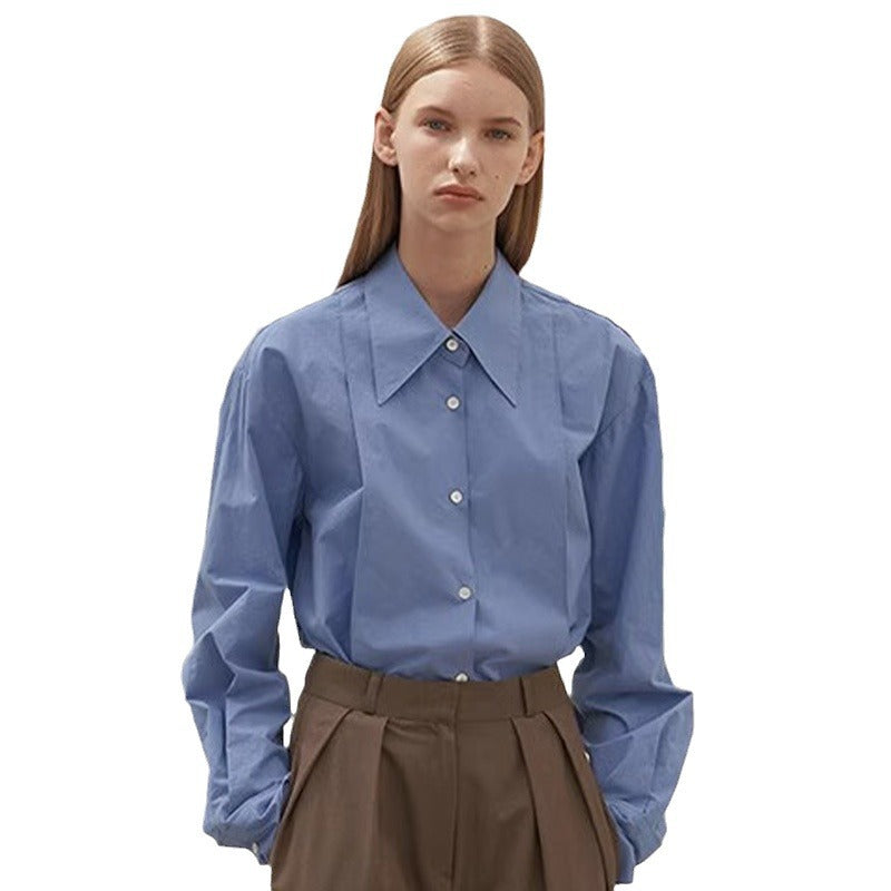Damer Elegant og Tidssvarende Skjorte Bluse Stilla