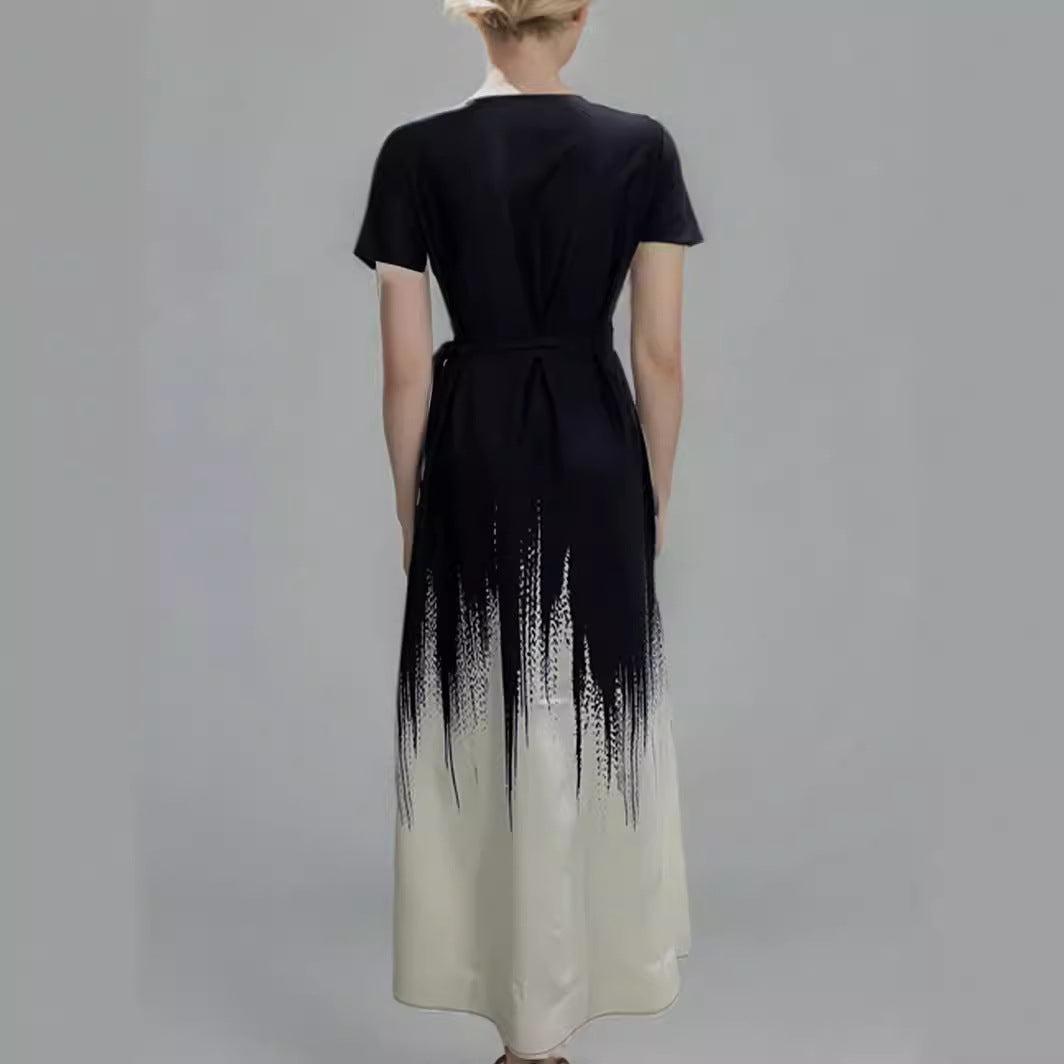 Dame Elegant Maxikjole Stilla